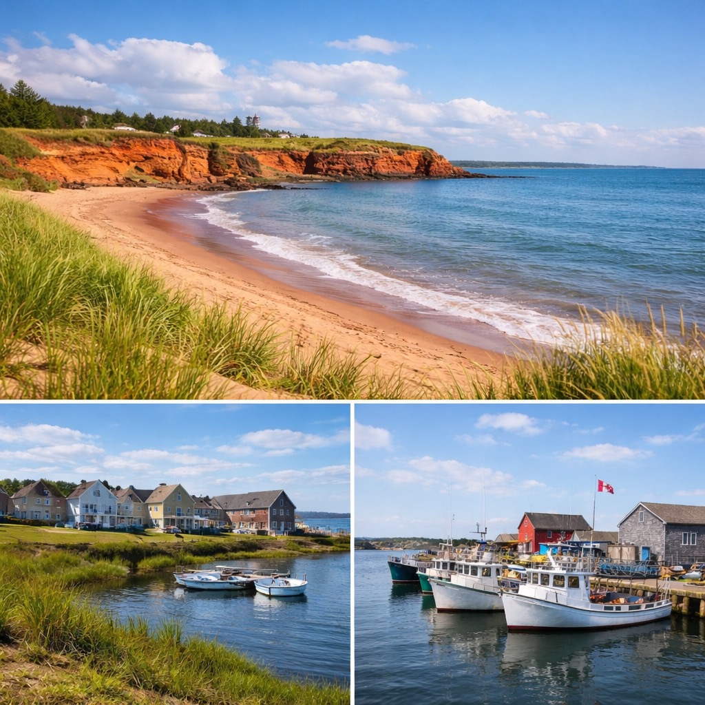 Darnley PEI coastline near Thunder Cove Beach